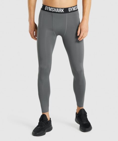 Men's Gymshark Element Baselayer Leggings Grey | NZ 4CMKFI